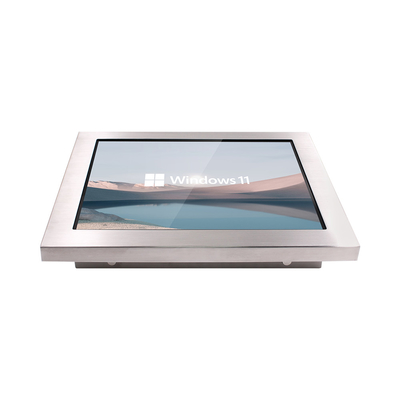산업용 IP65 월 마운트 패널 PC 4GB DDR3 메모리 VESA 마운트 윈도우 10 64GB SSD