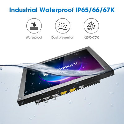 용량 산업 터치 패널 PC Win 10/11/Linux/Ubuntu 32G/64G/128G/256G SSD 1280*1024 해상도 350