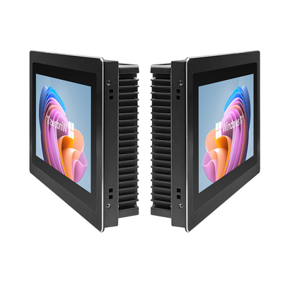 I3 CPU 임베디드 터치 패널 PC 32G/64G/128G/256G SSD 스토리지 및 12-36V 입력 전압