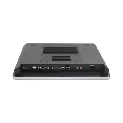 350 Nits VGA/COM/USB/RJ45/Audio JACK SSD 저장장치와 함께 산업 터치 패널 PC