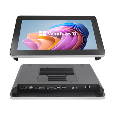 산업용 용량 터치 패널 PC Win 10/11/Linux 1920*1080 해상도 32G-256G SSD 저장 350 Nits