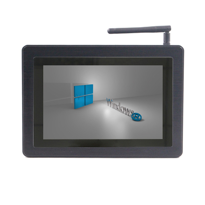 USB/RJ45/COM/VGA/HDMI/DC12V 팬 없는 산업용 패널 PC 12-36V 입력 전압