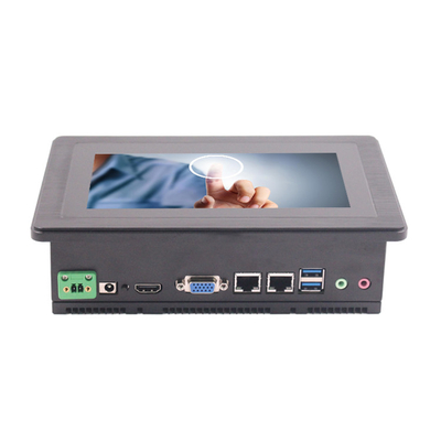 J6412 CPU 산업 터치 패널 PC 7 인치 화면 크기와 12-36V 입력 전압