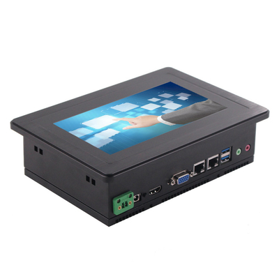 윈도우/루닉스 OS 256G SSD 임베디드 터치 패널 PC 산업용