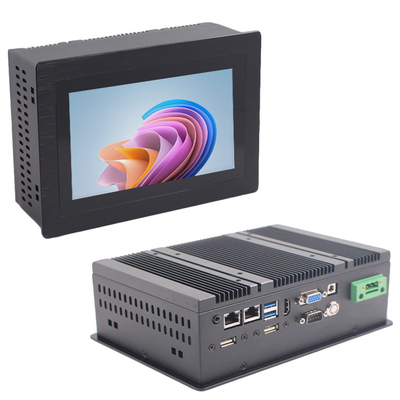 7인치 임베디드 터치 패널 PC 메모리 및 산업용 윈도우/루닉스 통합