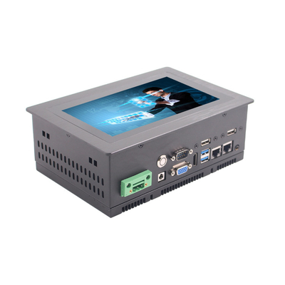 산업용 임베디드 터치 패널 PC 64G SSD 저장 USB/RJ45/COM/VGA/HDMI/DC12V 인터페이스