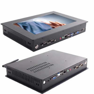 10.1인치 산업용 임베디드 터치 패널 PC 12-36V 입력 전압과 32G-256G SSD 저장장치