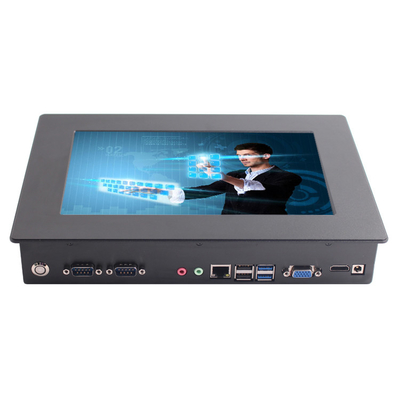 64G SSD 산업용 패널 PC 여러 인터페이스 USB/RJ45/COM/VGA/HDMI DC12V