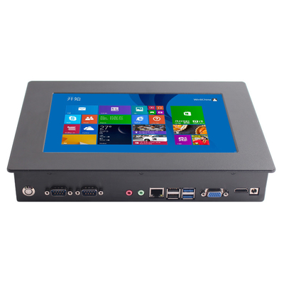 10.1인치 산업용 컴퓨터 32GB 저장장치와 12~36V 입력 전압