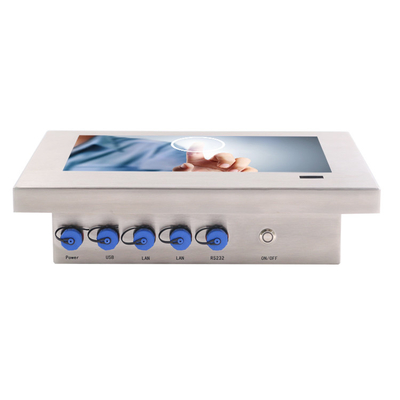 산업용 10.1 스테인리스 스틸 패널 PC HDMI 포트 및 800 X 400mm VESA 마운트
