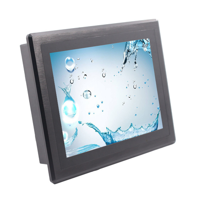 IP65/66/67 및 1024 x 768 350cd/m2 디스플레이와 함께 12V DC 방수 산업 패널 PC