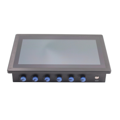 방수 패널 PC 13.3 인치 인텔 J6413 CPU 산업용 12V DC 전원 공급
