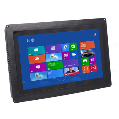 J6413 CPU COM/HD MI 인터페이스와 256G SSD 스토리지를 갖춘 산업용 임베디드 터치 패널 PC