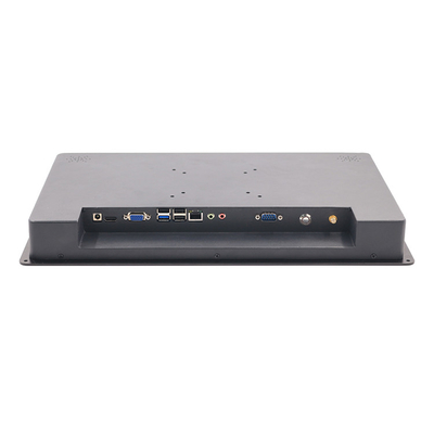 J6412 CPU 임베디드 터치 패널 PC 15.6 인치 화면 크기와 USB/RJ45/COM/VGA/HD MI/DC12V 인터페이스
