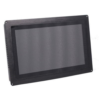 J6412 CPU 임베디드 터치 패널 PC 15.6 인치 화면 크기와 USB/RJ45/COM/VGA/HD MI/DC12V 인터페이스