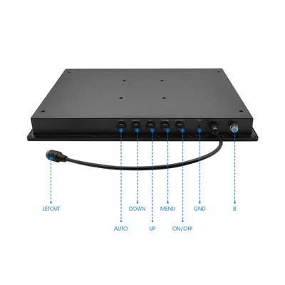 RS232 POWER HDMI 및 산업용 애플리케이션을 위한 사용자 정의 가능한 산업용 모니터 성능
