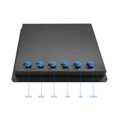 견고한 방수 패널 PC, 12V DC 전원 공급 장치 및 64GB SSD (128G/512G 옵션)