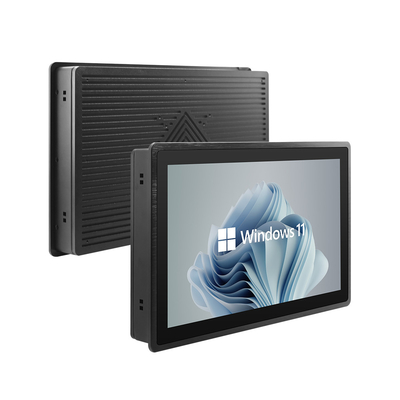 J1900/J6412/J6413/I3/I5/I7 CPU 32G/64G/128G/256G SSD 스토리지와 Windows10/11/Lunix OS를 갖춘 내구적인 산업용 터치 패널 PC
