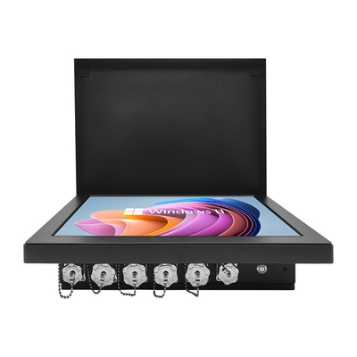 -20°C ~ 70°C 방수 패널 PC, IP65/66/67 등급 및 128GB SSD 저장