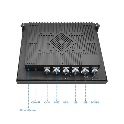 -20°C ~ 70°C 방수 패널 PC, IP65/66/67 등급 및 128GB SSD 저장