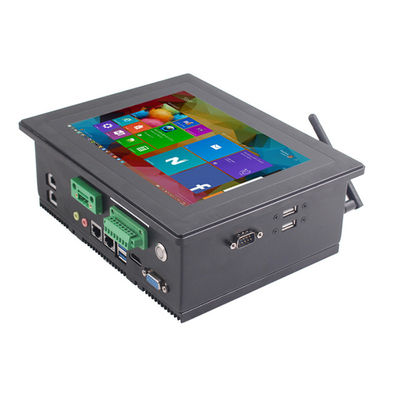 8Inch 알루미늄 베젤 산업적 터치 패널 4xRJ45