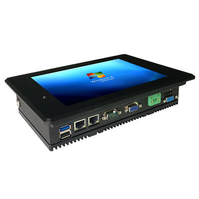 울퉁불퉁한 8은 식어 팬없이 리눅스 터치 패널 PC로 조금씩 움직입니다