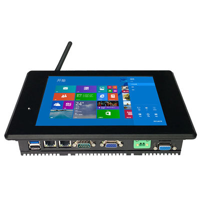 듀얼 Rj45 8 인치 18W 350 알 울퉁불퉁한 터치 패널 Pc DC 24V
