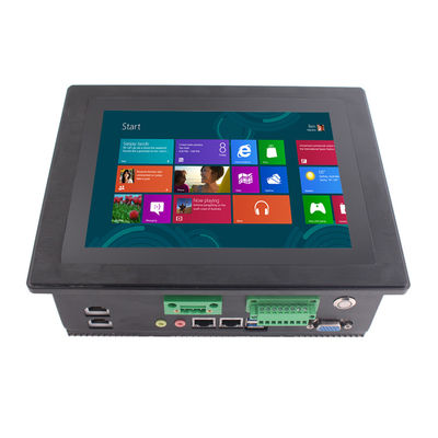 4xRJ45 8 " I3 벽걸이용 산업용 컴퓨터 PCAP 터치 윈도우 10