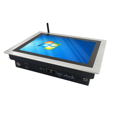 10.4 인치 3 밀리미터 베젤은 팬없이 RS485 RS232로 패널 Pc를 만집니다