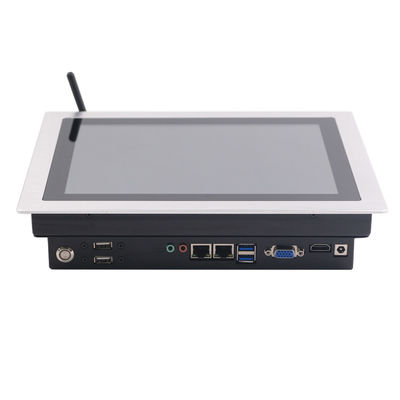 인텔 셀러론 J1900 12.1은 &quot; PCAP 터치 패널 Pc 리눅스를 끼워 넣었습니다