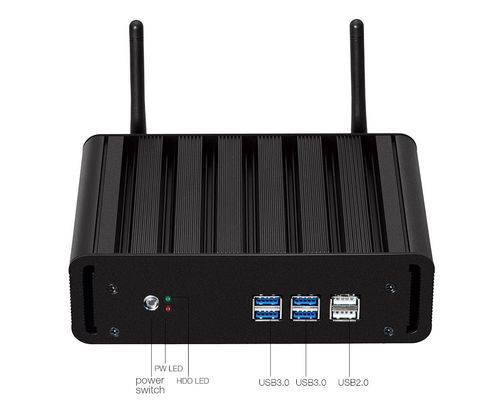 2.7Ghz C형 HTPC 리눅스 ITX 미니 pc I7 7500U VGA HDMI 128G SSD