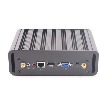 USB VGA 와이파이 LAN 팬없이 작은 데스크탑 I3 5005U Win10 리눅스 DDR3L RAM