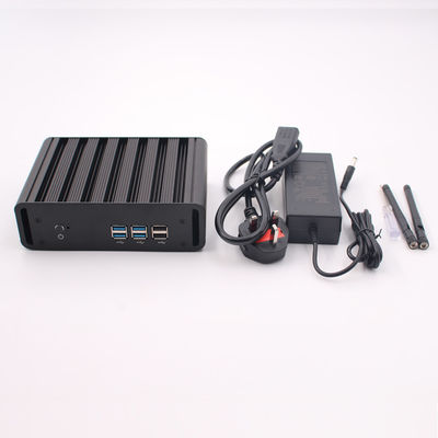 USB VGA 와이파이 LAN 팬없이 작은 데스크탑 I3 5005U Win10 리눅스 DDR3L RAM