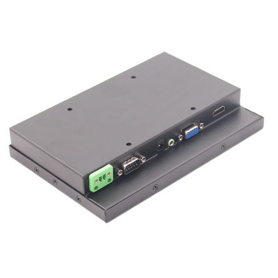 VESA 10.1인치 정전식 터치 모니터 금속 케이스 24VDC