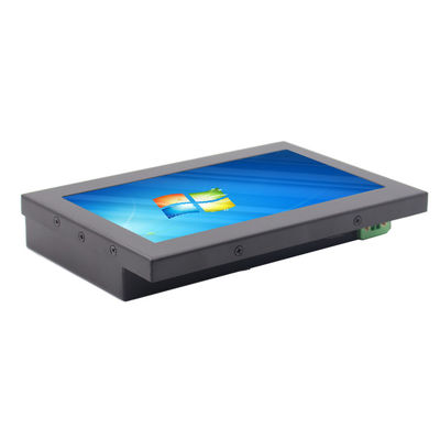 VESA 10.1인치 정전식 터치 모니터 금속 케이스 24VDC