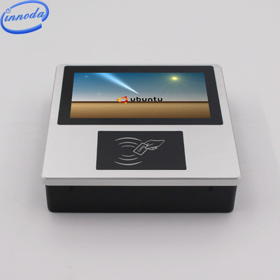 RFID 리더 산업용 터치 패널 PC 10 Msec FCC PoE 7" 벽 마운트