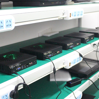 4 Lan ITX MINI PC 팬리스 냉각 HDMI 지원 1080P 디스플레이 Nuc