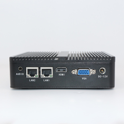 HDMI VGA EdP 표시 항구를 가진 수동적인 냉각 ITX 소형 PC 알루미늄 합금