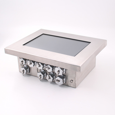 SS304 RFID NFC를 위한 옥외 LCD 디스플레이 WIFI RJ45 10.1 인치
