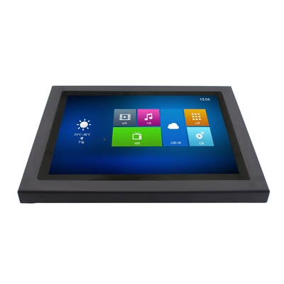 18W 옥외 LCD 디스플레이 350nits 17 인치 PCAP 접촉 방수 WIFI 안테나