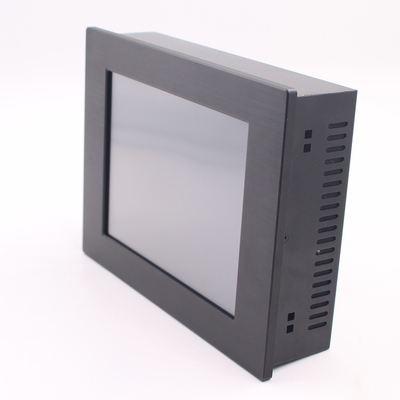 24VDC 견고한 터치 스크린 모니터 IP65 18W 350nits Vesa 임베디드
