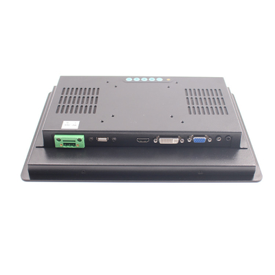 정면 IP65 간이 건축물을 위한 어려운 Lcd 감시자 VGA DVI 350nits 저항하는 접촉
