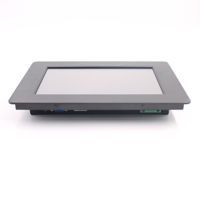 정면 IP65 간이 건축물을 위한 어려운 Lcd 감시자 VGA DVI 350nits 저항하는 접촉