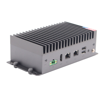 Aluminum Embedded AI Edge Computer RS232 PCIE For Entry Level
