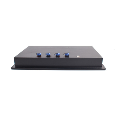 전기 용량인 가득 찬 IP65 PCAP 내장되 터치 Pc RJ45 RS232 방수되 10개 핵심