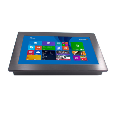 DC 에너지 12V 알루미늄 인더스트리얼 패널 Pc, IP67 방수 15.6 인치 lCD 아날로그 입출력 Pc
