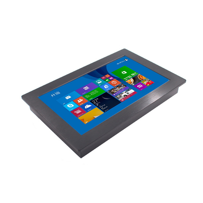 DC 에너지 12V 알루미늄 인더스트리얼 패널 Pc, IP67 방수 15.6 인치 lCD 아날로그 입출력 Pc