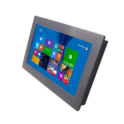 36V VESA 터치 패널 Pc 1920x1080 15.6 인치 가득 찬 IP65 방수되 탑재